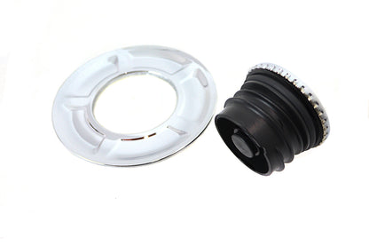 Flush Mount Gas Cap Chrome