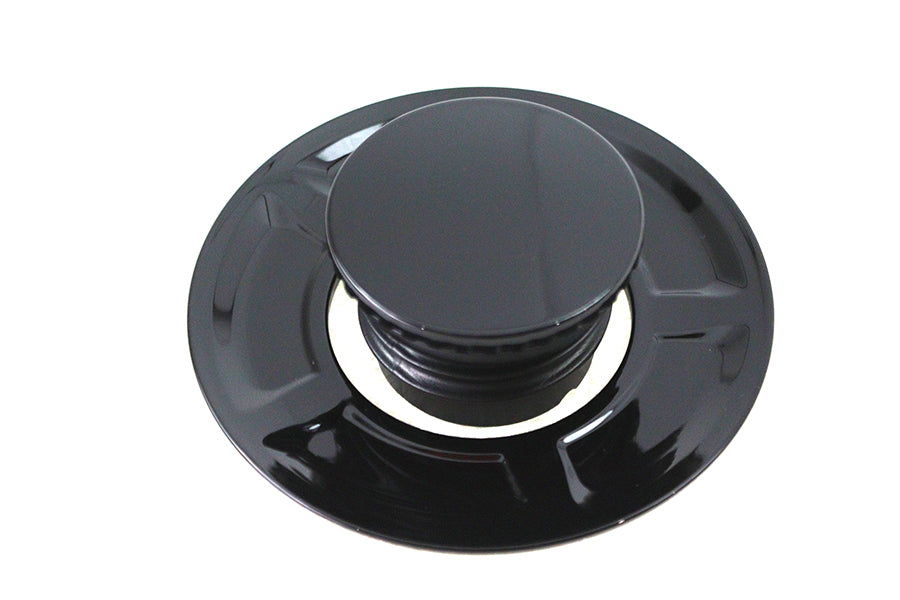 Flush Mount Gas Cap Black