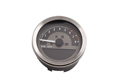 3-5/8 Electronic Speedometer and Tachometer Black
