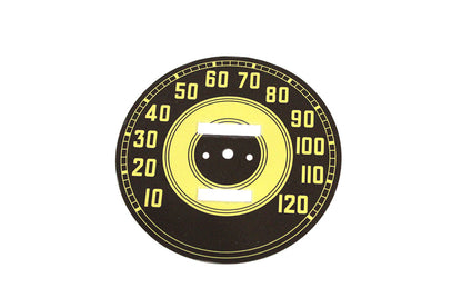 Olive Tin Speedometer Face