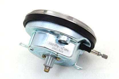 Speedometer with 1:1 Ratio and Red Needle