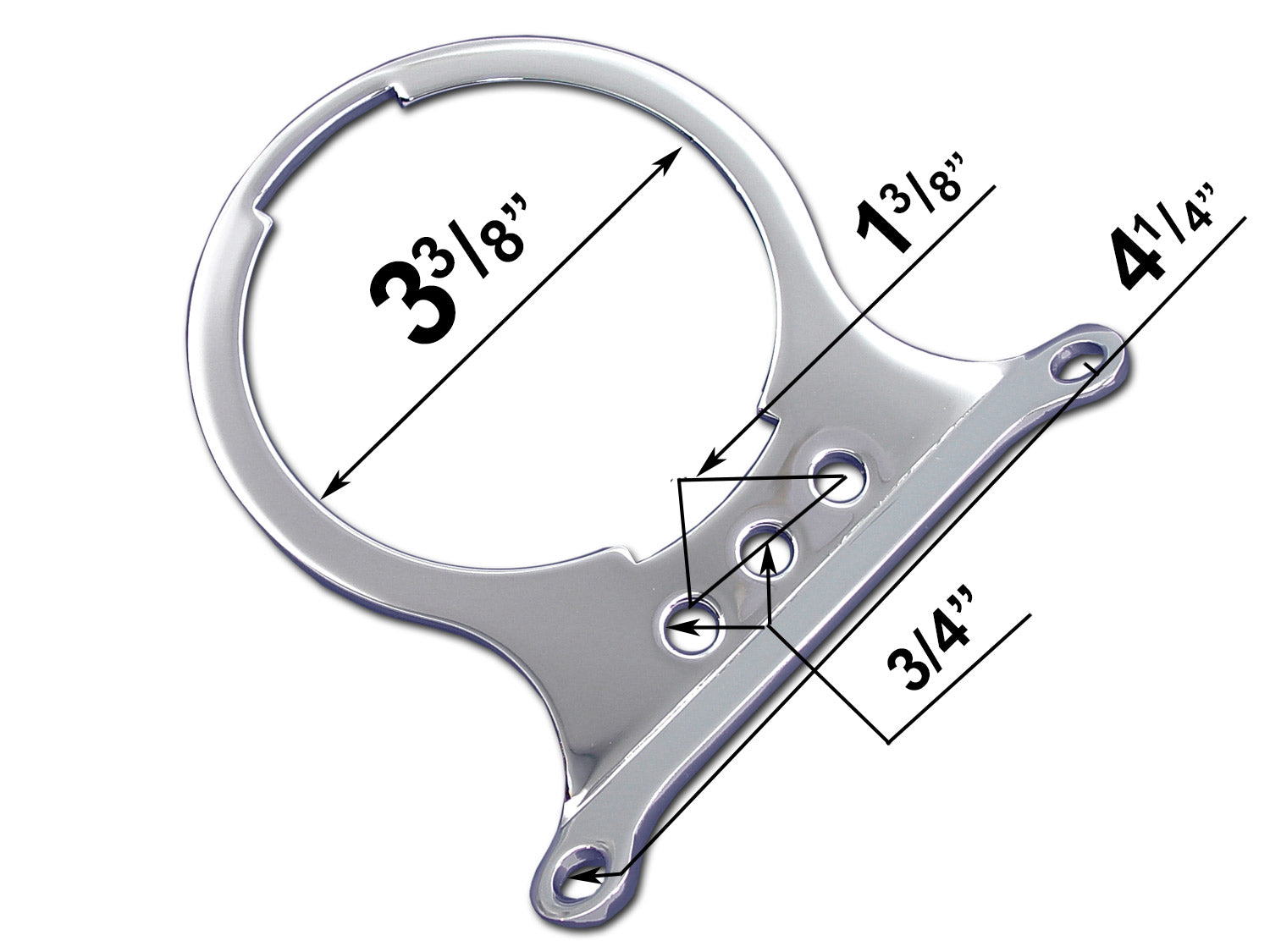 Single Gauge Mount Bracket