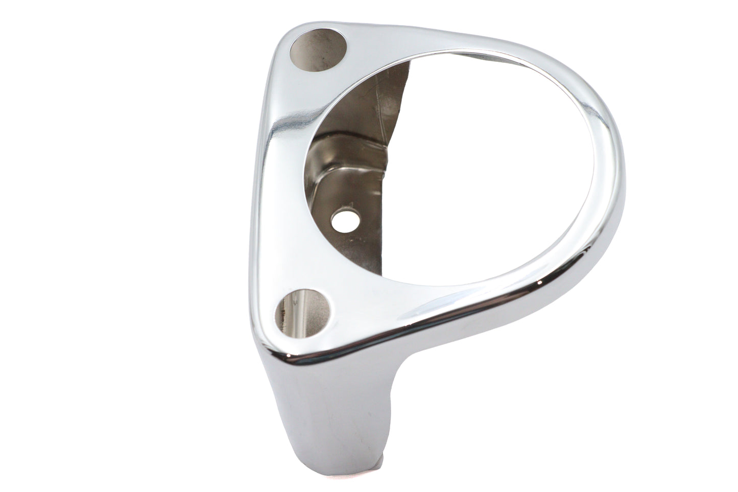 Chrome Single Gauge Housing