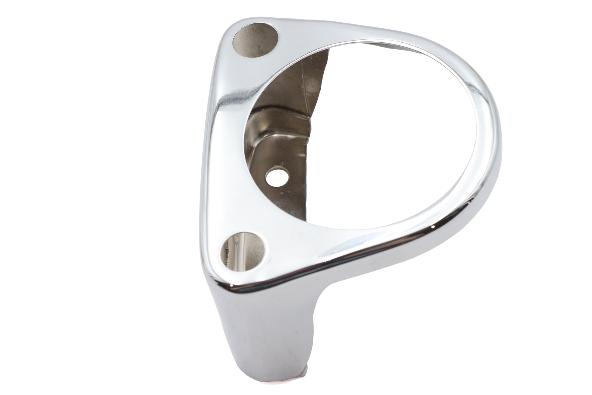 Chrome Single Gauge Housing