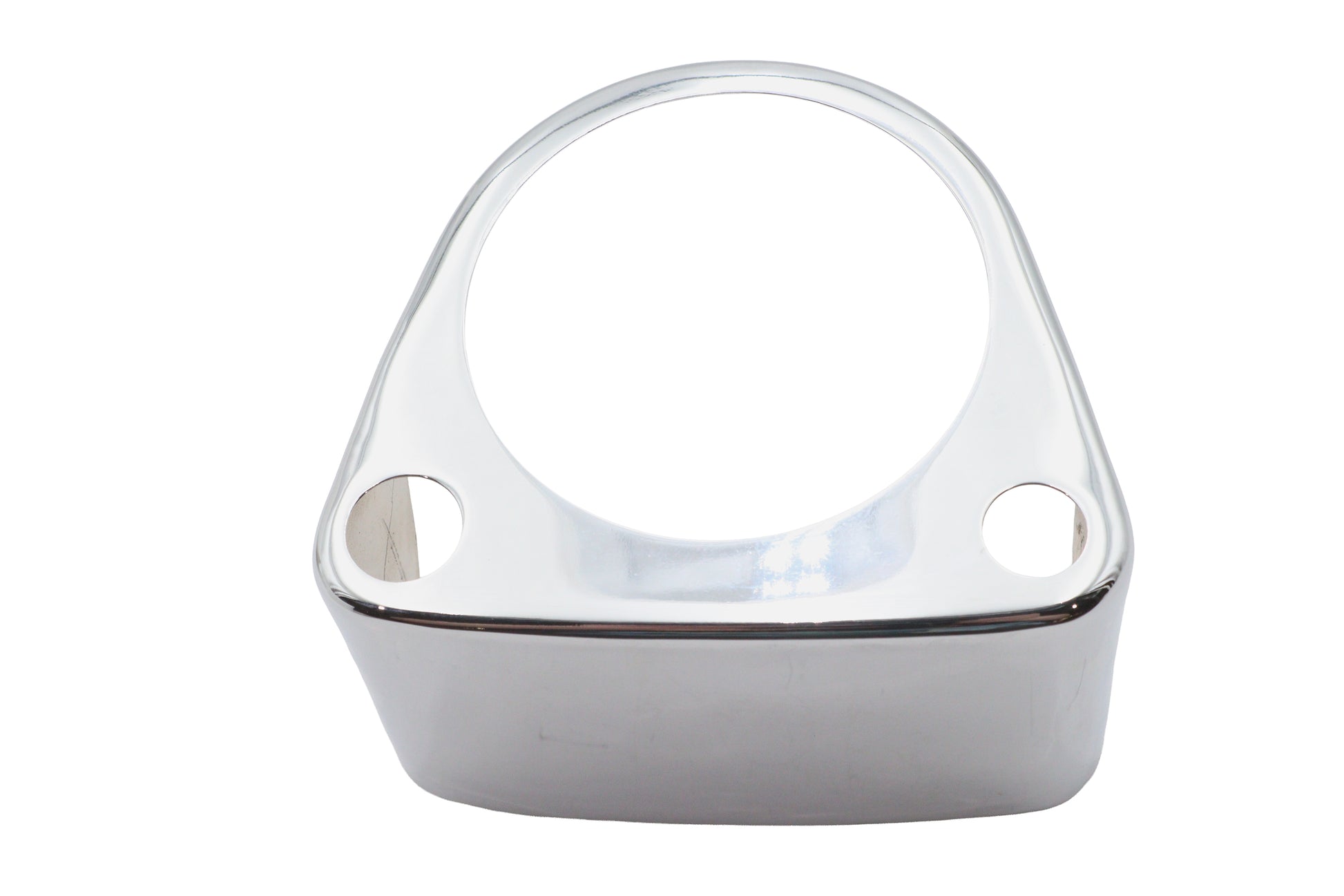 Chrome Single Gauge Housing