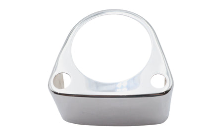 Chrome Single Gauge Housing