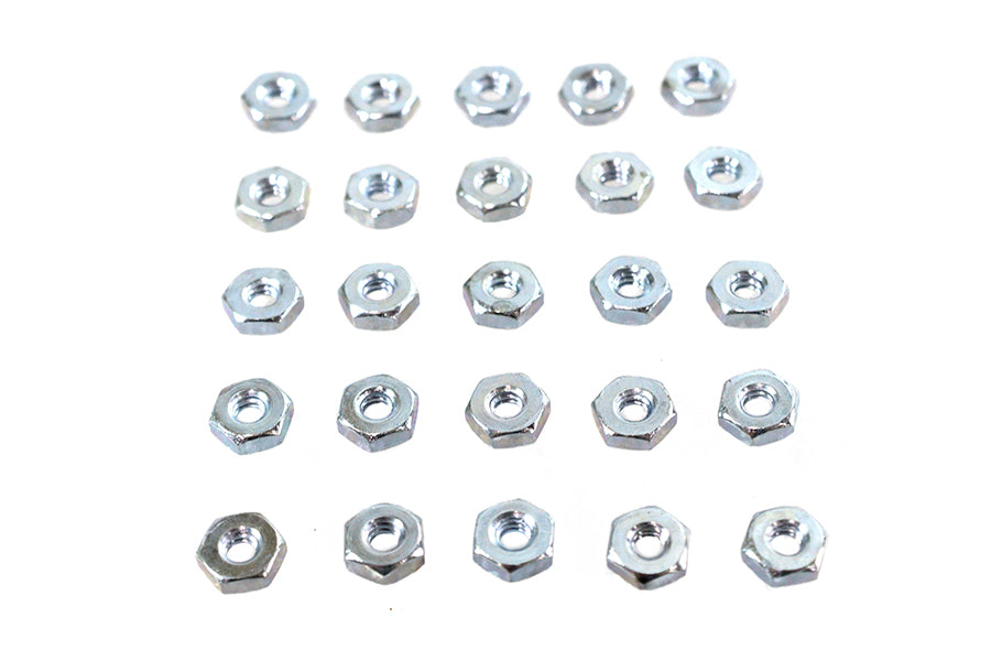 Zinc Hex Nut 6/32 Standard