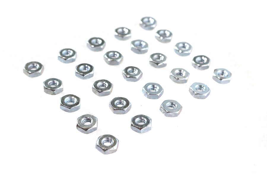Zinc Hex Nut 6/32 Standard