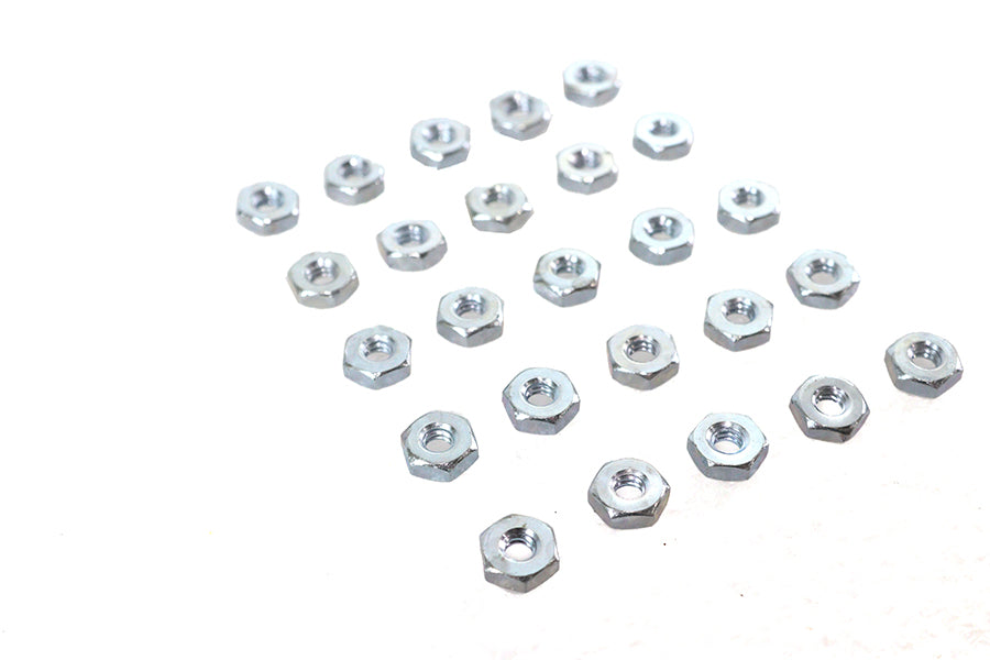 Zinc Hex Nut 6/32 Standard