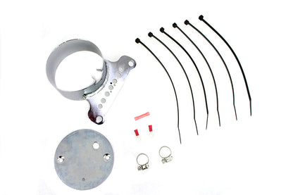Single Gauge Mount Bracket Chrome