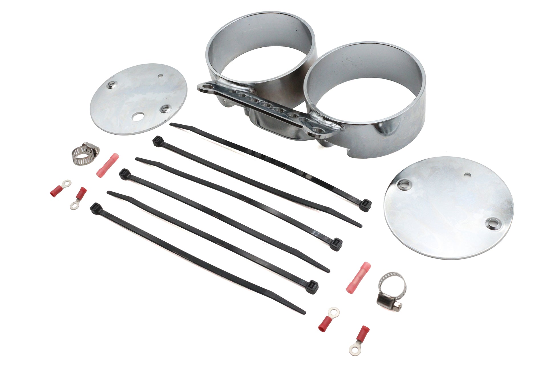 Dual Gauge Mount Bracket Chrome