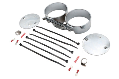 Dual Gauge Mount Bracket Chrome