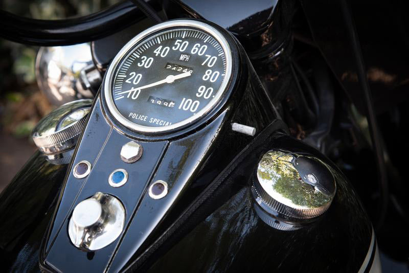 Police Special Speedometer with 1:1 Ratio