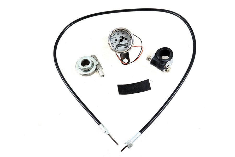 Mini 48mm Speedometer with 2:1 Ratio