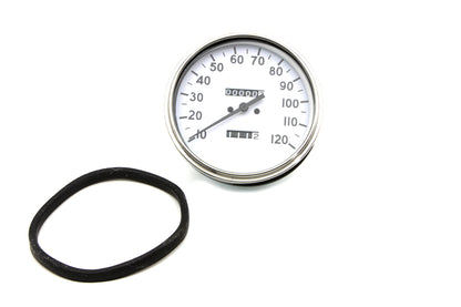Replica 2:1 Speedometer with Black Needle