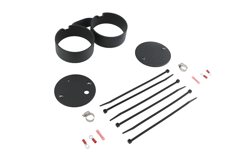 Dual Gauge Mount Bracket Black