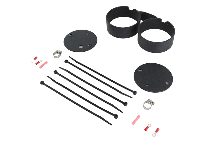 Dual Gauge Mount Bracket Black