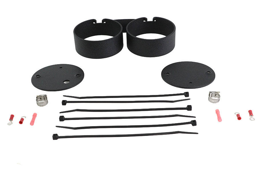 Dual Gauge Mount Bracket Black