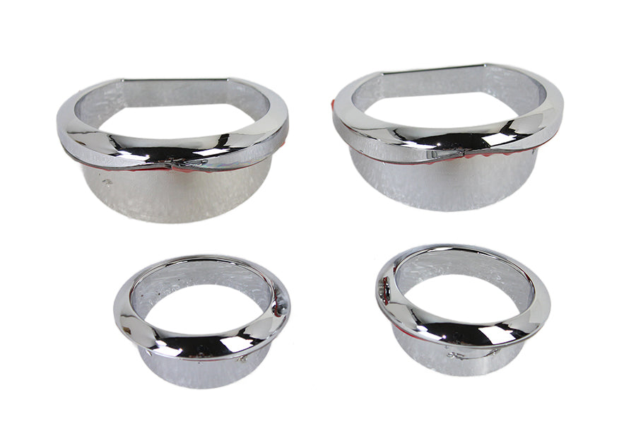 Gauge Trim Kit Chrome