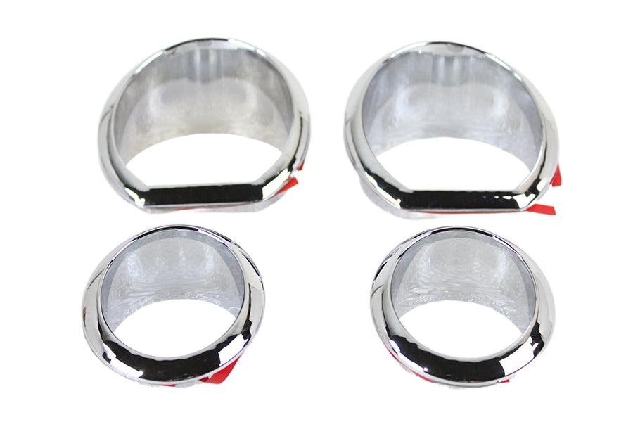 Gauge Trim Kit Chrome