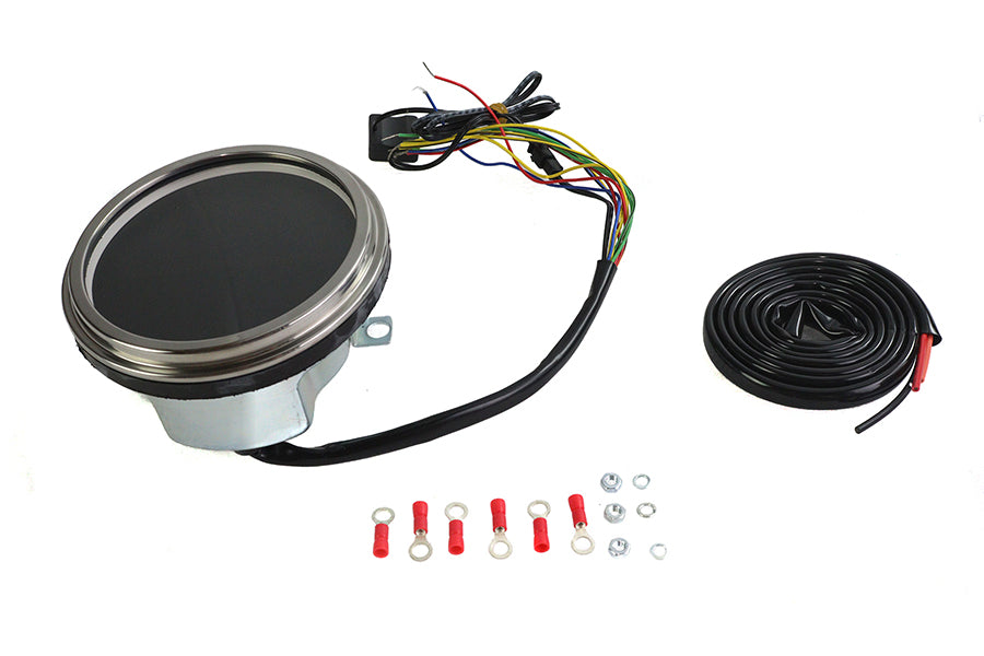LED Digital Speedometer and Tachometer Assembly