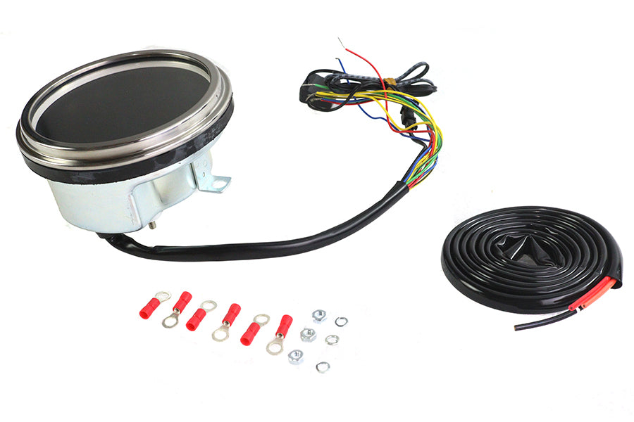LED Digital Speedometer and Tachometer Assembly