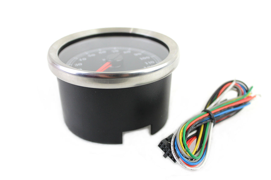 Programmable Gauge with Black Face