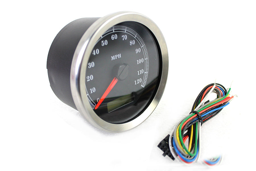 Programmable Gauge with Black Face