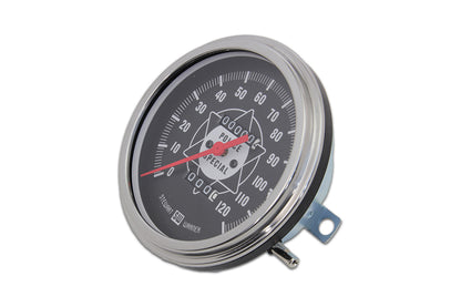 Police Speedometer With Red Needle