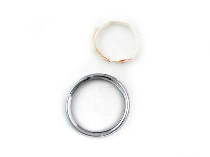 4 Gauge Bezel Cover Chrome