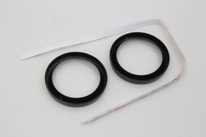2 Gauge Bezel Cover Kit with a Black Finish