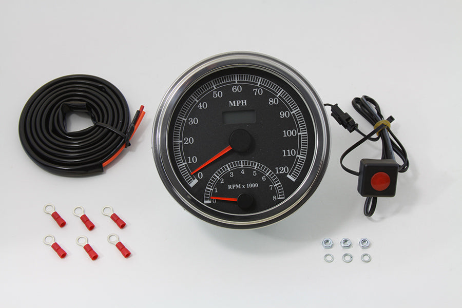 Multi Ratio Speedometer and Tachometer Combo
