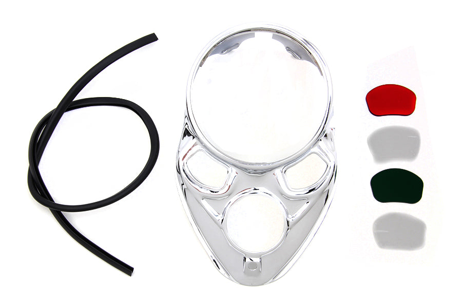 Chrome Dash Panel