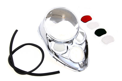 Chrome Dash Panel