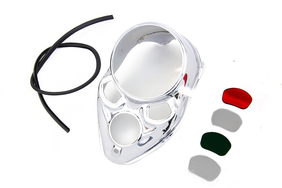 Chrome Dash Panel