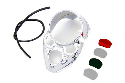 Chrome Dash Panel