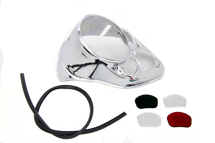 Chrome Dash Panel