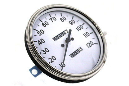Replica 2:1 Speedometer with Black Needle