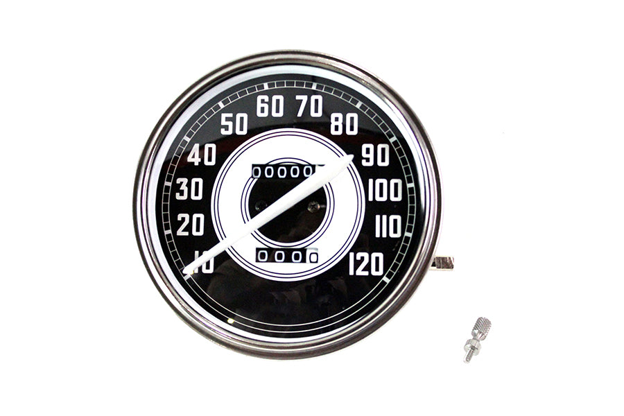 Replica 2:1 Speedometer with White Needle