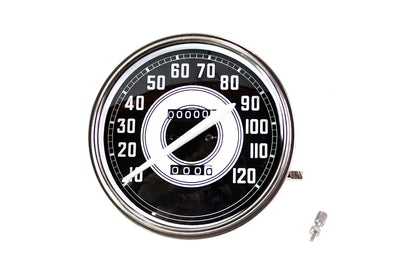 Replica 2:1 Speedometer with White Needle
