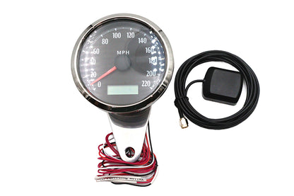 85mm GPS Speedometer Chrome