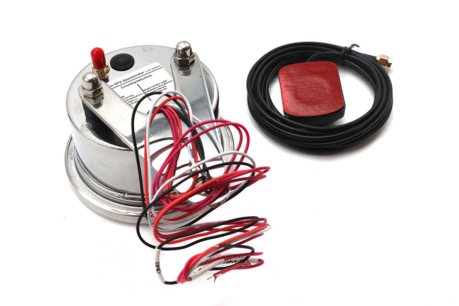 85mm GPS Speedometer Chrome