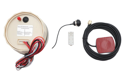85mm GPS Speedometer Black