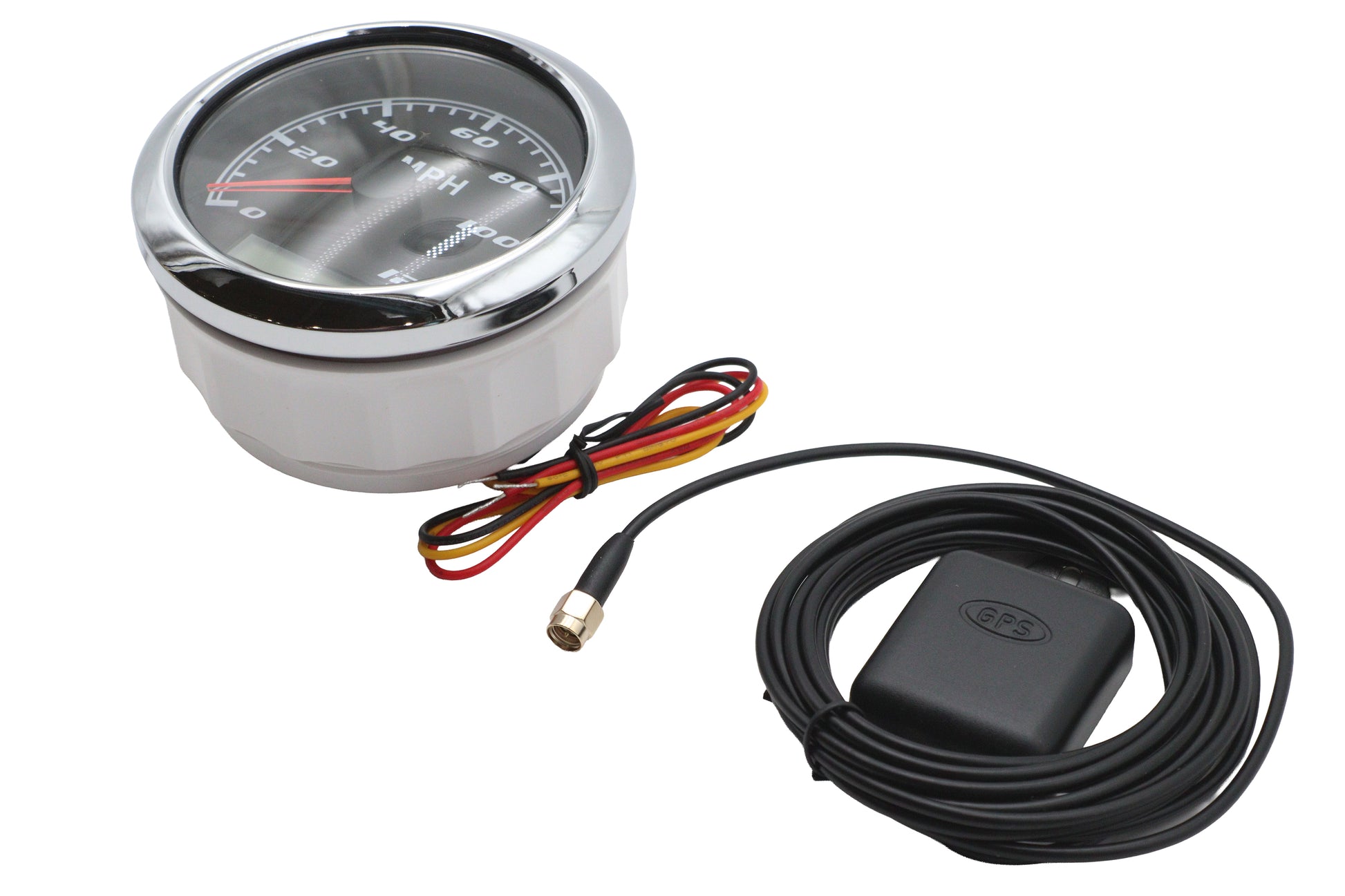 85mm GPS Speedometer Black