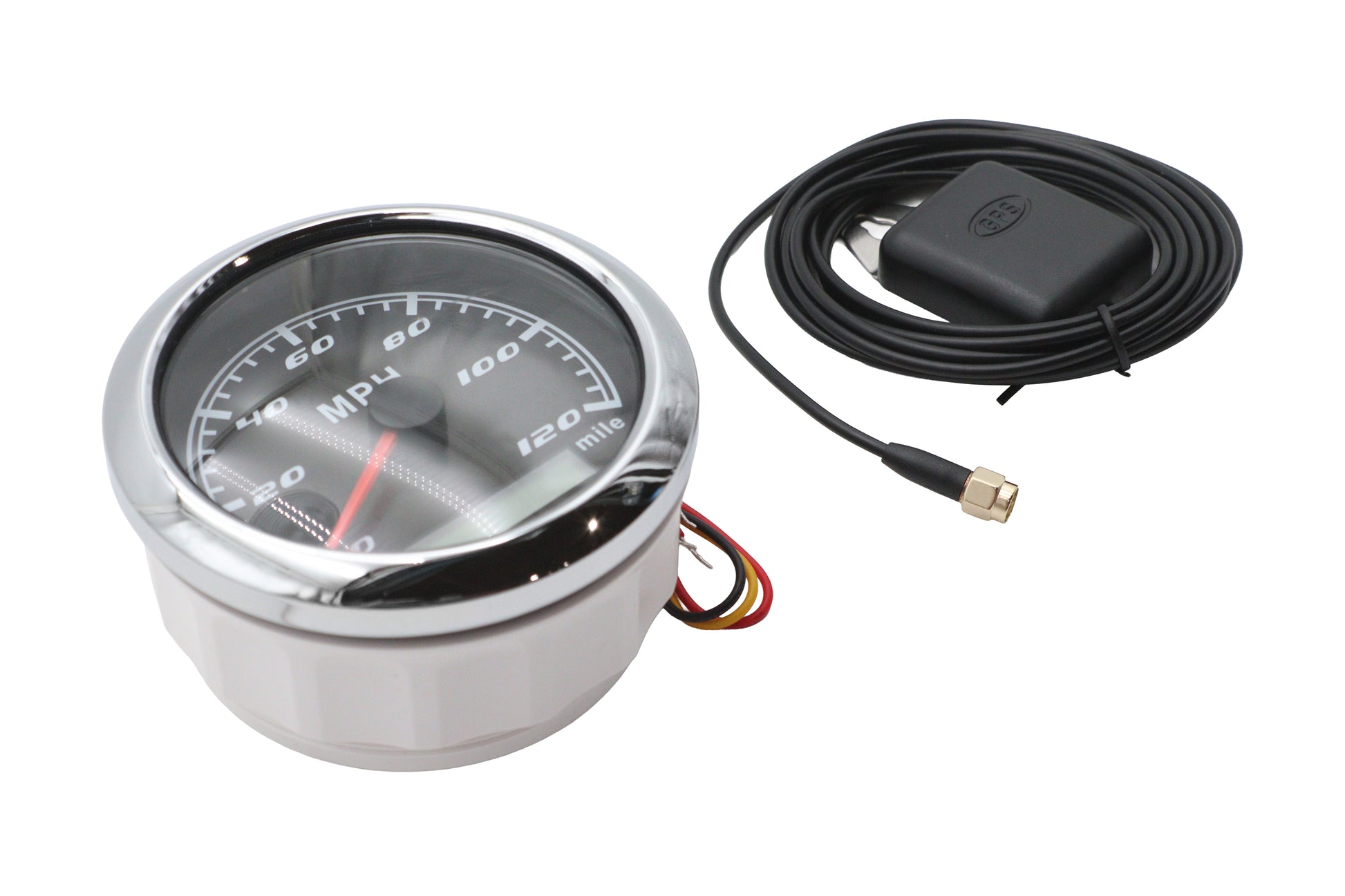 85mm GPS Speedometer Black