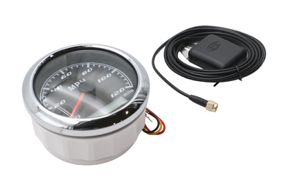 85mm GPS Speedometer Black