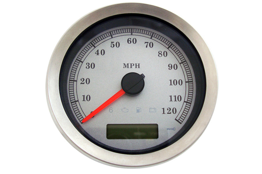 4 Electronic Speedometer Assembly Silver