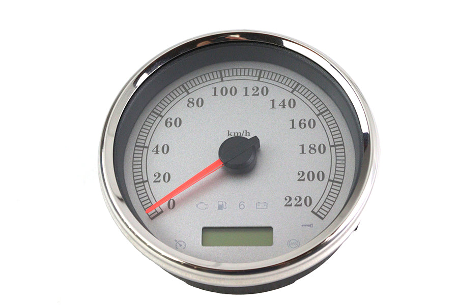 5 Electronic Speedometer Assembly Silver