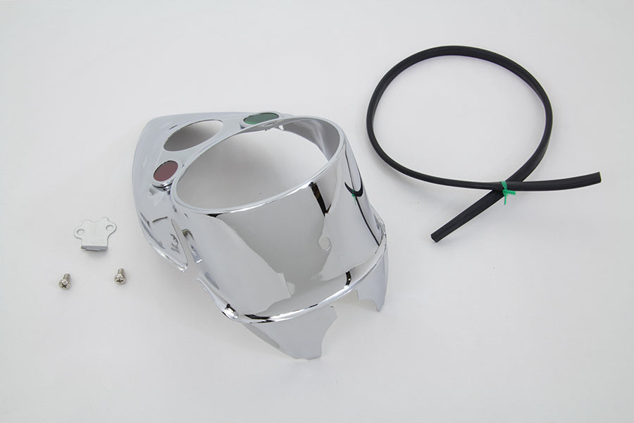 Chrome Cateye Dash Panel