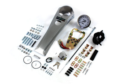 Long Rider Style Dash Kit with 2:1 Speedometer